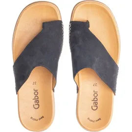 Gabor Damen Pantolette in Blau, Größe 42 - Blau - 42