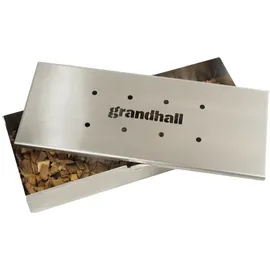 GrandHall Räucherbox Größe 0,0 cm Edelstahl transparent/weiß
