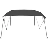 vidaXL 4-Bow Bimini Top Anthrazit 243x210x137 cm