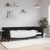 vidaXL Tagesbett 100 x 200 cm Schwarz