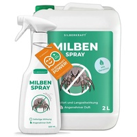 Silberkraft Insektenspray Milbenspray für Matratzen & Textil - Milben im Bett bekämpfen, 2500 ml, 1-St.