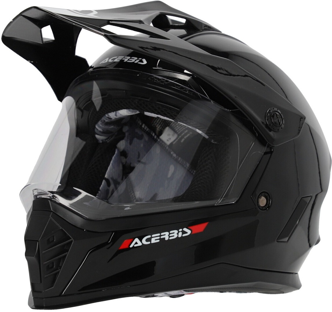 Acerbis Rider Solid Motorcrosshelm voor jongeren, zwart, L