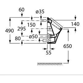 Roca Nexo Urinal (7.3536.4.k00.0)