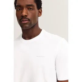 Bugatti Herren T-Shirt weiß, weiß, NOS