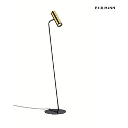 Baulmann Stehleuchte 24.129, GU10, Messing poliert / schwarz BAU-24.129.01