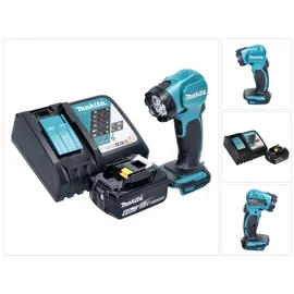 Makita Makita, DEADML 815 RG1 LED Akku Handleuchte 14,4 - 18 V 160 lm + 1x Akku 6,0 Ah + Ladegerät (160 lm)
