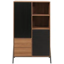 MCW O40 Hochschrank 79 x 40 x 138 cm Natur MDF/Metall