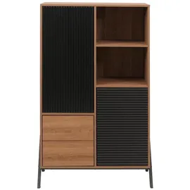 MCW O40 Hochschrank 79 x 40 x 138 cm Natur MDF/Metall
