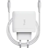 Trust Maxo Ladegerät, USB-C, 100 W, Weiß