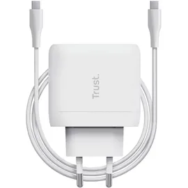 Trust Maxo Ladegerät, USB-C, 100 W, Weiß