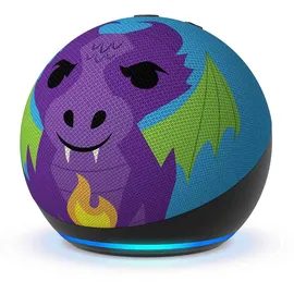 Amazon Echo Dot Kids 5. Generation Drachen-Design