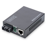Digitus Fast Ethernet Medienkonverter, RJ45 / SC
