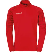 Uhlsport Goal 25 1/4-Zip Trainings-Top Herren rot/weiß M