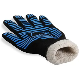 Intergrill Grillhandschuh 800° Schwarz Blau