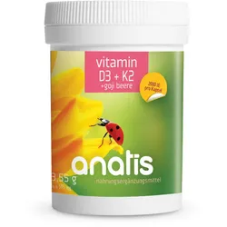 anatis Vitamin D3+K2+Goji Beere (90 Kps.)