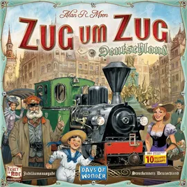 Days of Wonder Spiel, Zug um Zug Deutschland Neuaufl. 1902 DOWD0026