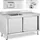 Royal Catering - 1 Becken - - Edelstahl - 500 x 60 cm