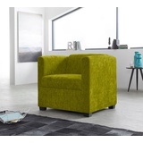 INOSIGN Sessel »Bob«, in verschiedenen modernen Farben und Qualitäten grün