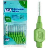 TePe Interdentalbürste Grün ISO-Größe 5 (0,8 mm) / Für eine einfache und gründliche Reinigung der Zahnzwischenräume / 1 x 8 Interdentalbürsten