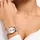 Thomas Sabo Divine Roségold Silber Analog Quarz Edelstahl WA0219-272-201-33 MM