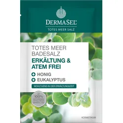 Dermasel Totes Meer Badesalz Erkältung & Atemfrei 80 g