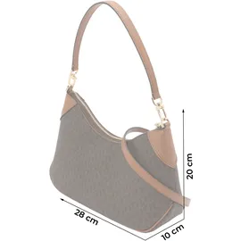 Michael Kors Jet Set Medium Schultertasche Kunstleder Brown/Black