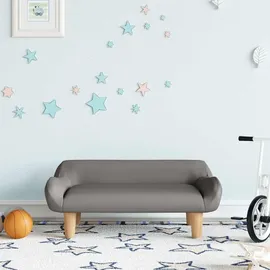 vidaXL Kindersofa Taupe 70x40x24 cm Stoff