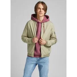JACK & JONES JJERUSH Bomber beige M