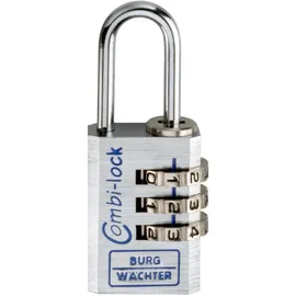 Burg Wächter 3631 Vorhängeschloss Combi 90 20 Chromo SB