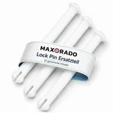 Maxorado Poolbürste Pool Ersatzteile Stift Splint Pin Bodendüse passend für Intex Bestway, Für Teleskopstange Poolsauger Kit Set weiß