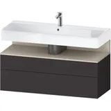 Duravit QA4396083800000 QTG WTU WH Ek. 1190x470x590 Gt Smt H