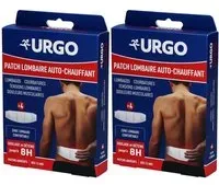 URGO Patch Lombaire Auto-Chauffant Pansement(S) 2x4 pc(s)