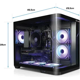 kiebel.de Curve Gaming-PC AMD Ryzen 9 5950X 4,9 GHz 64 GB RAM 2 TB SSD GeForce RTX 5060 Win 11