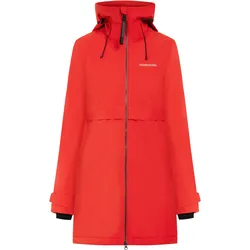 Didriksons Damen Helle 5 Parka, 48 - Pomme Red