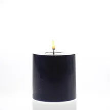 Deluxe Homeart Mia Deluxe LED Stumpenkerze 10 cm blau