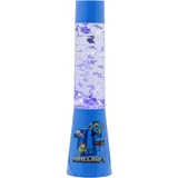 Paladone Minecraft Glitzer-Lavalampe Blau