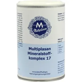 PLANTATRAKT GMBH Multiplasan Mineralstoffkompex 17 Tabletten