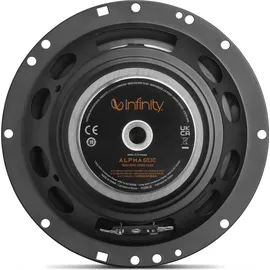 Infinity Alpha 603C - 165mm (6-1/2 Zoll, 2-Wege Lautsprecher-Komponentensystem mit Gitter