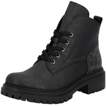 Rieker Schnürstiefeletten in schwarz, 40