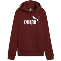 Puma Essentials Logo FL Hoodie Damen PUMA Intense Red M