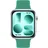 BT 42 mm Aluminiumgehäuse Silber Grün Fluorelastomer-Armband M/L