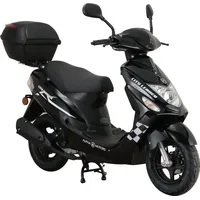 Alpha Motors CityLeader 50 ccm 3,0 PS 45 km/h schwarz inkl. Topcase