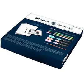 Schneider Postkarten weiß DIY Set, 1 Set