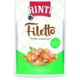 Rinti Filetto Huhn & Gemüse in Jelly 48 x 100 g