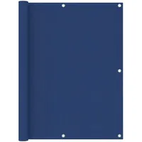 vidaXL Balkon-Sichtschutz Blau 120x600 cm Oxford-Gewebe