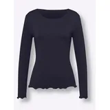 Heine Doppelpack Langarmshirt Blau 34