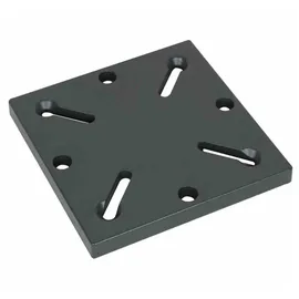 Platinum Bodenanker für Sonnenschirmständer 23 x 17 x 5 cm Stahl grau