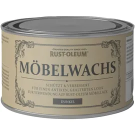 Rust Oleum Kreidefarbe Möbelwachs Dunkel matt 0,4 l