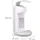 Relaxdays Seifenspender 500ml Grau