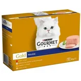 Gourmet - GOURMET GOLD Multipack Mousses Assortiments 4 Saveurs - 1.02 Kg